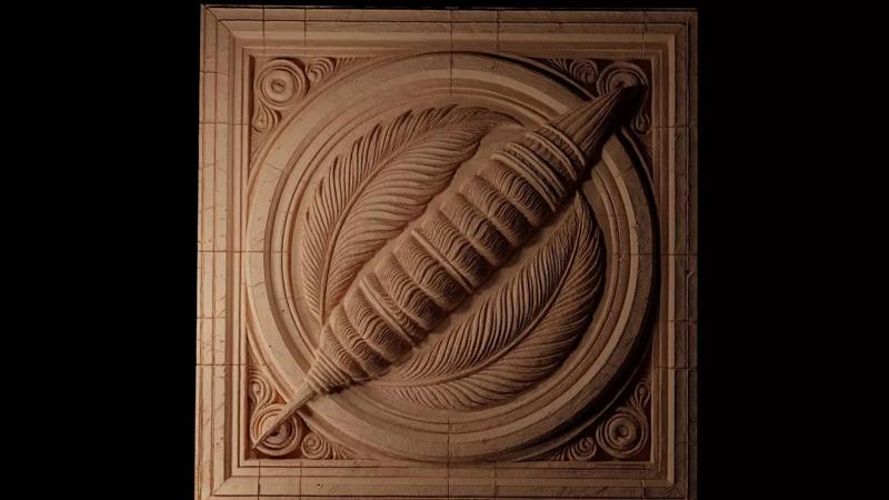 Sea Pen CNC 3d Print High Relief Sand Casting