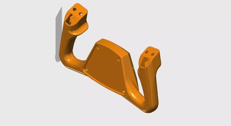 Editable Beechcraft Flight Simulator Yoke v2