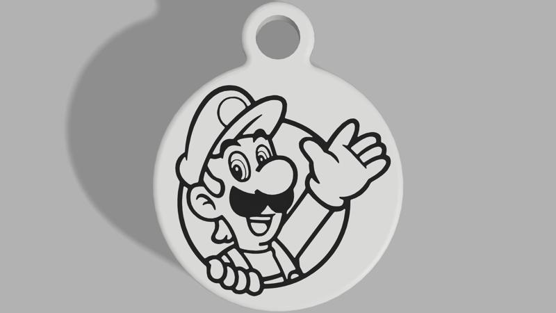 Luigi Keyring