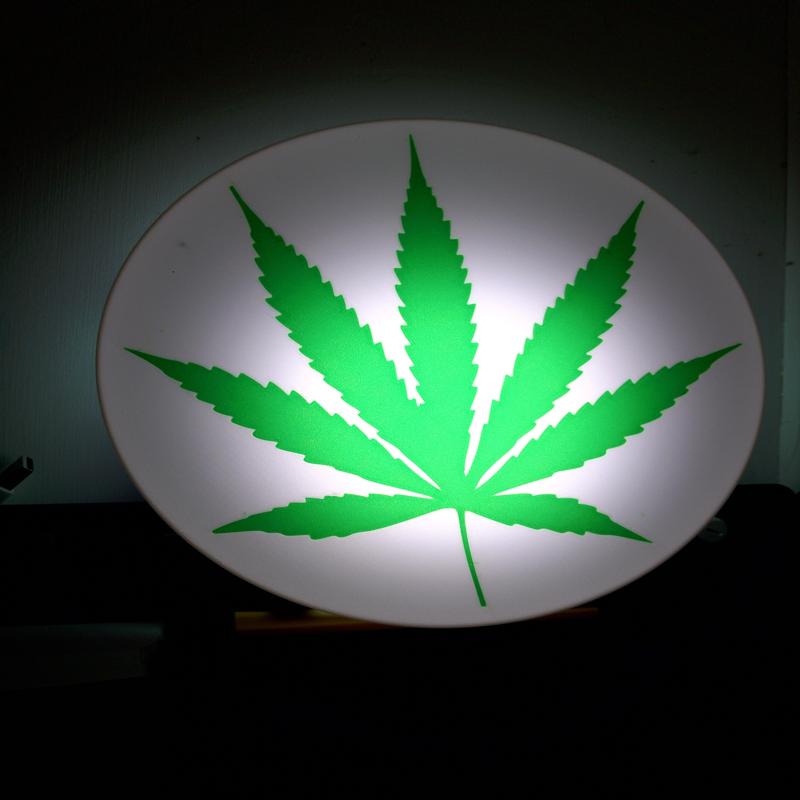 Cannabis led lamp