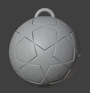 Adidas Finale Keychain STL - Soccer Ball No Supports