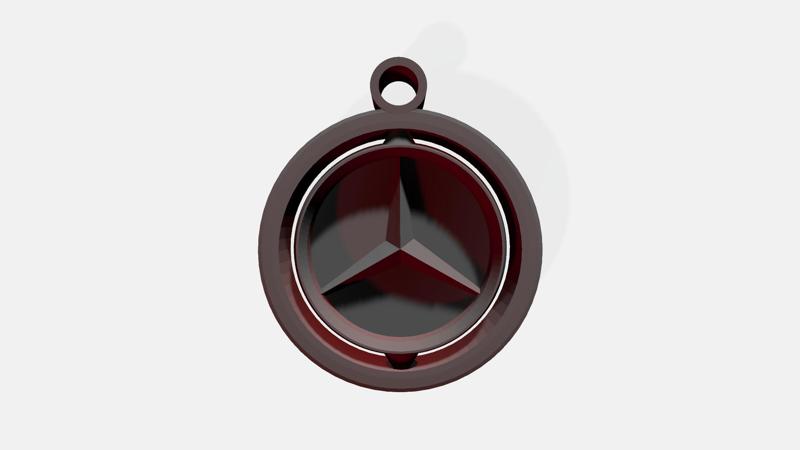 Mercedes-Benz keychain