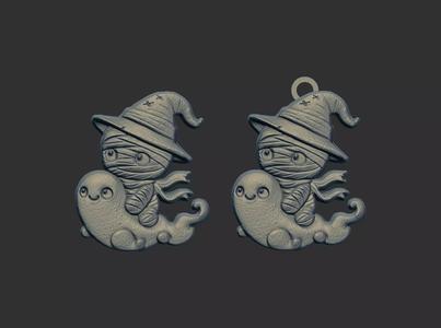 mummy ride ghost 3dmodel for 3dpritningand cnc model