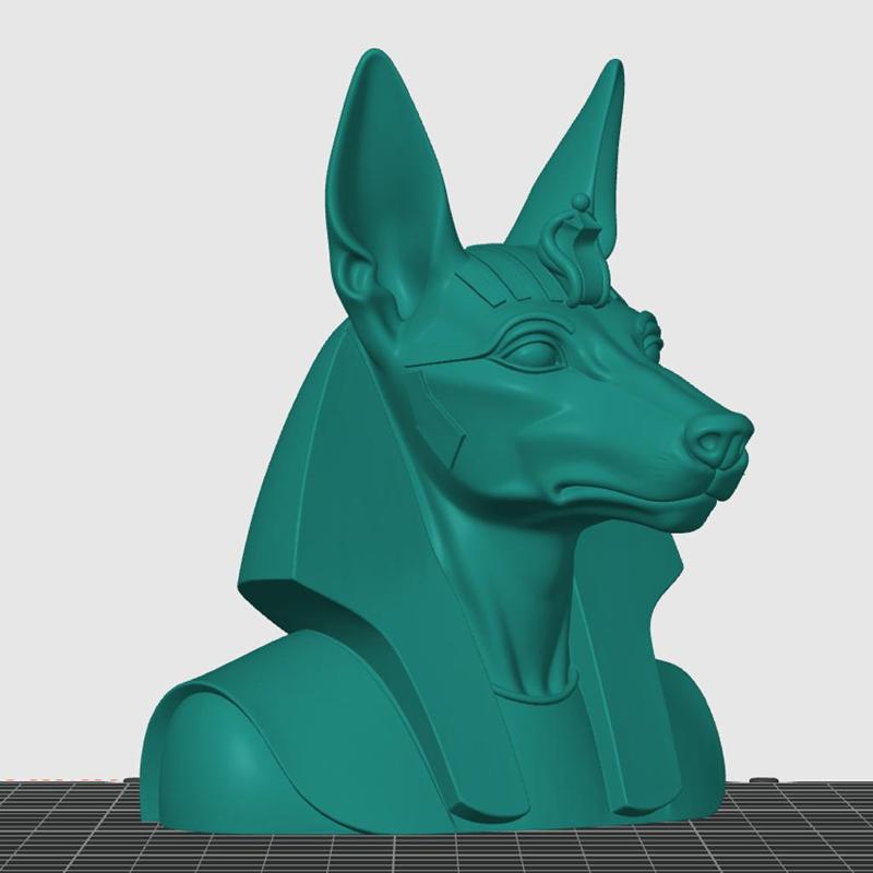 Anubis, the guardian of the afterlife.