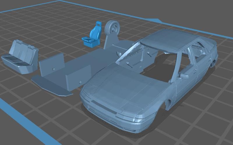 1/64 Mazda 323 F Hb 1989