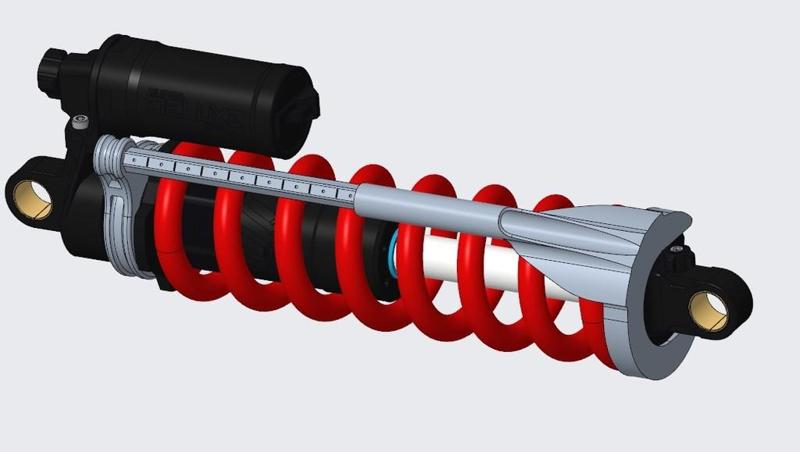 Rock shox super deluxe ultimate coil SAG indicator for Specialized Enduro