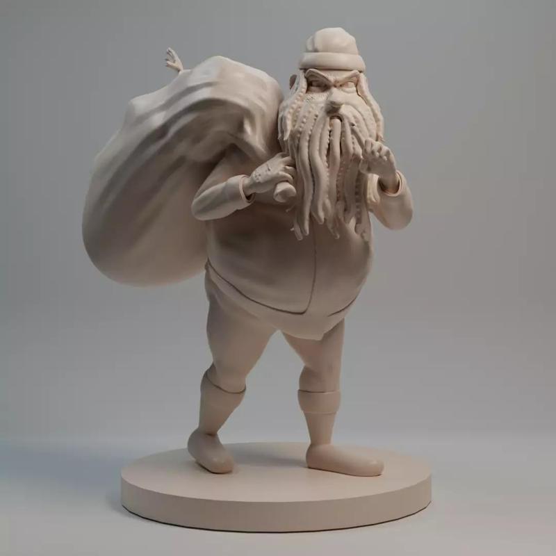 santaklaus santa claus carrying sack