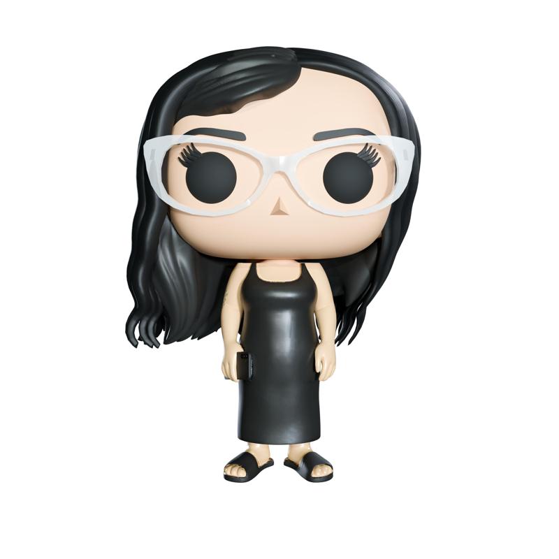 Funko pop girl glasses