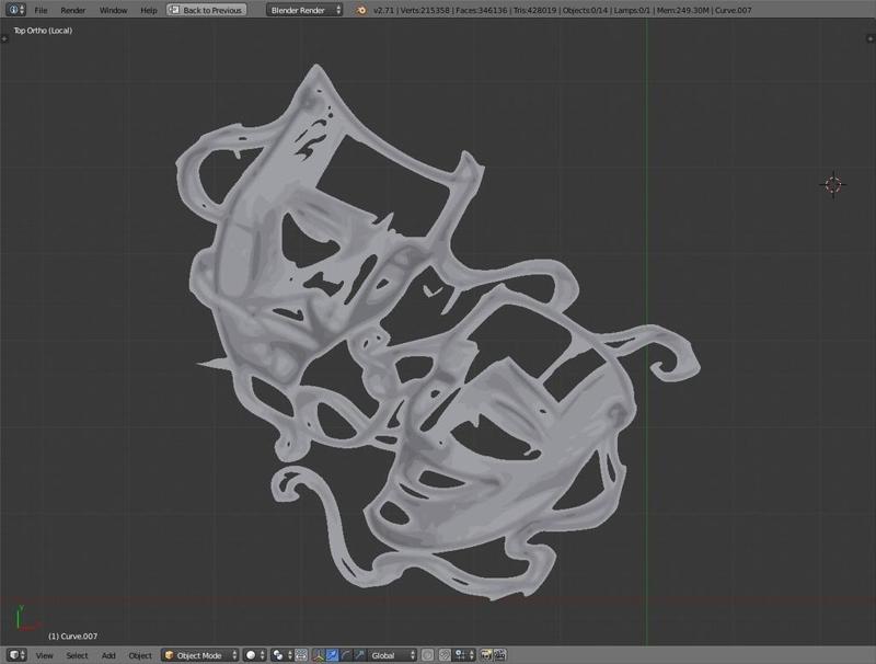 Comedy Tragedy Theater Masks