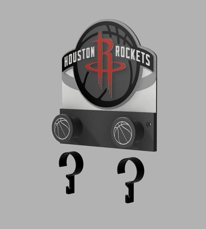HOUSTON ROCKETS WALL HOOK