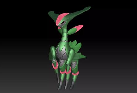 Pokemon Paradox Future Virizion Iron Leaves