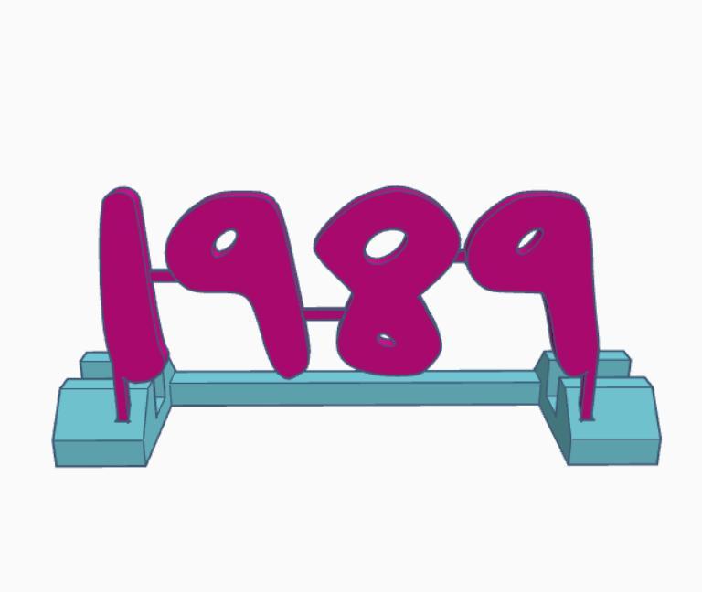 TAYLOR SWIFT CD HOLDER (1989)