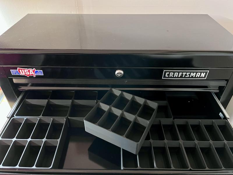 Craftsman Tool Chest Drawer organizer tray (8 compartments)