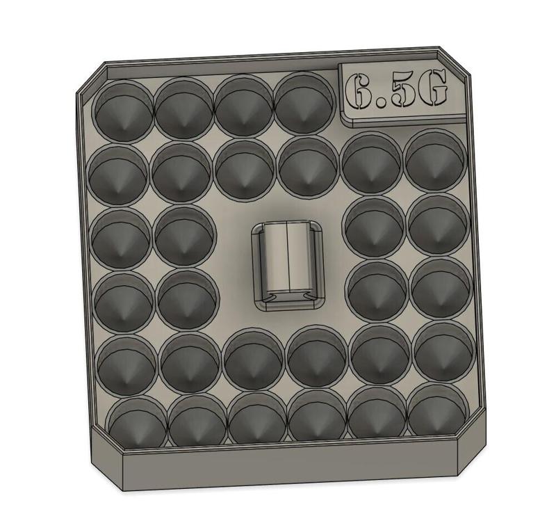 6.5 Grendel ammo Milwaukee Packout storage