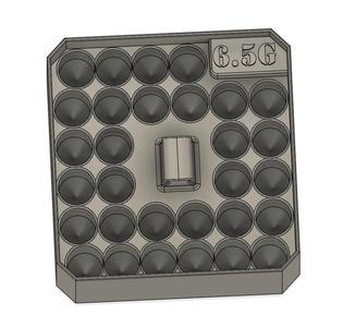 6.5 Grendel ammo Milwaukee Packout storage