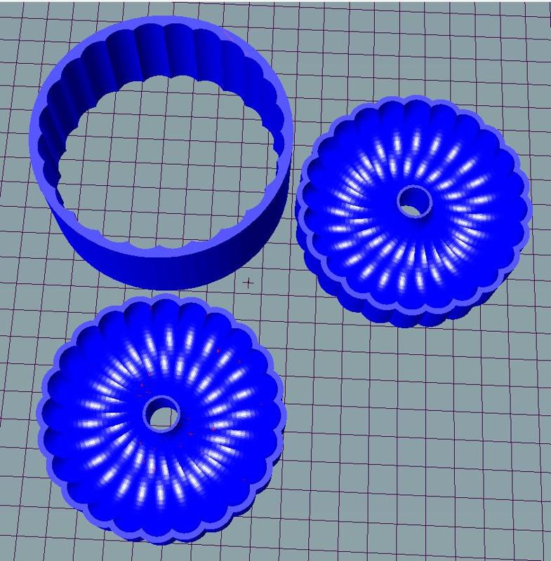 Mold Marshmallow Donut 8sm