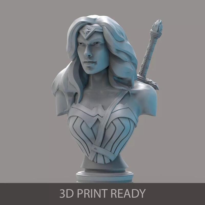 Wonder woman bust