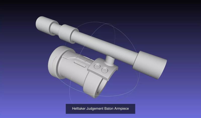 Helltaker Judgement Set 3D Model Collection