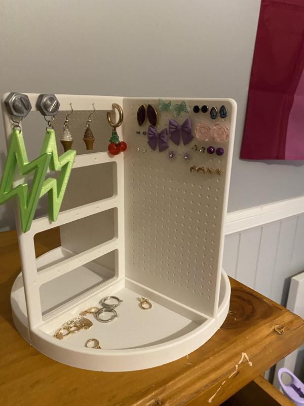 Earring Holder/Earring Stand for both stud and hook earrings