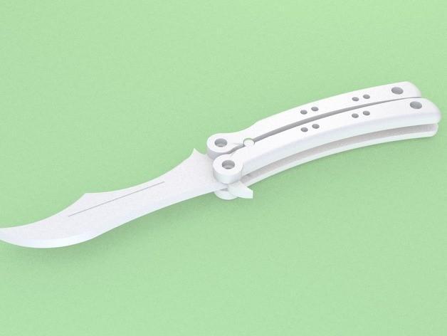 Butterfly knife very good for tricks