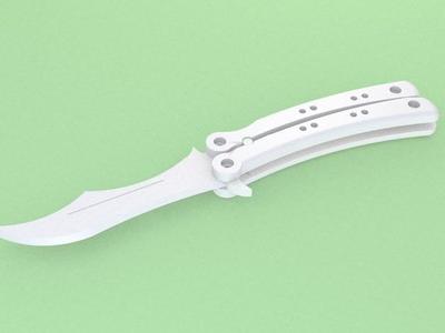 Butterfly knife very good for tricks