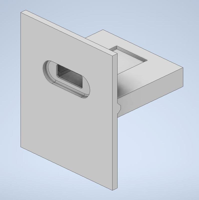 PS2 Fat USB-C decoy board power cover