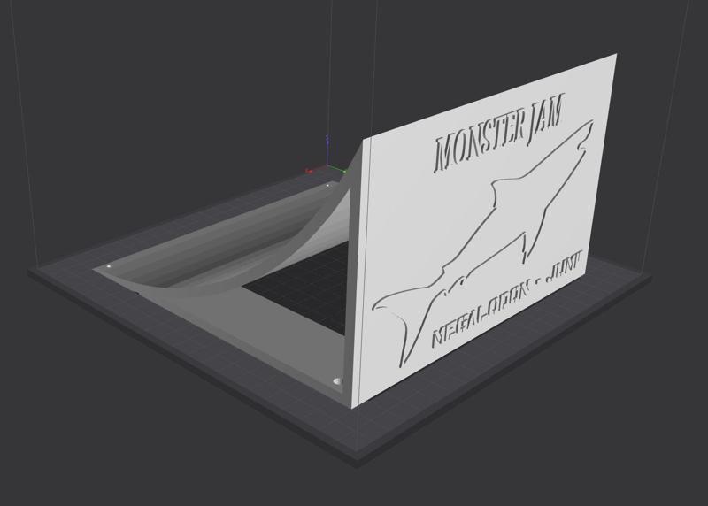 RC Ramp_Monster Truck - Megalodon-Jump