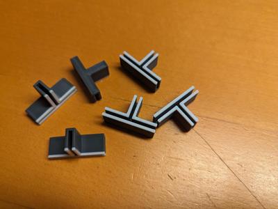 Schubladentrenner-Verbindungsstücke (anpassbar)