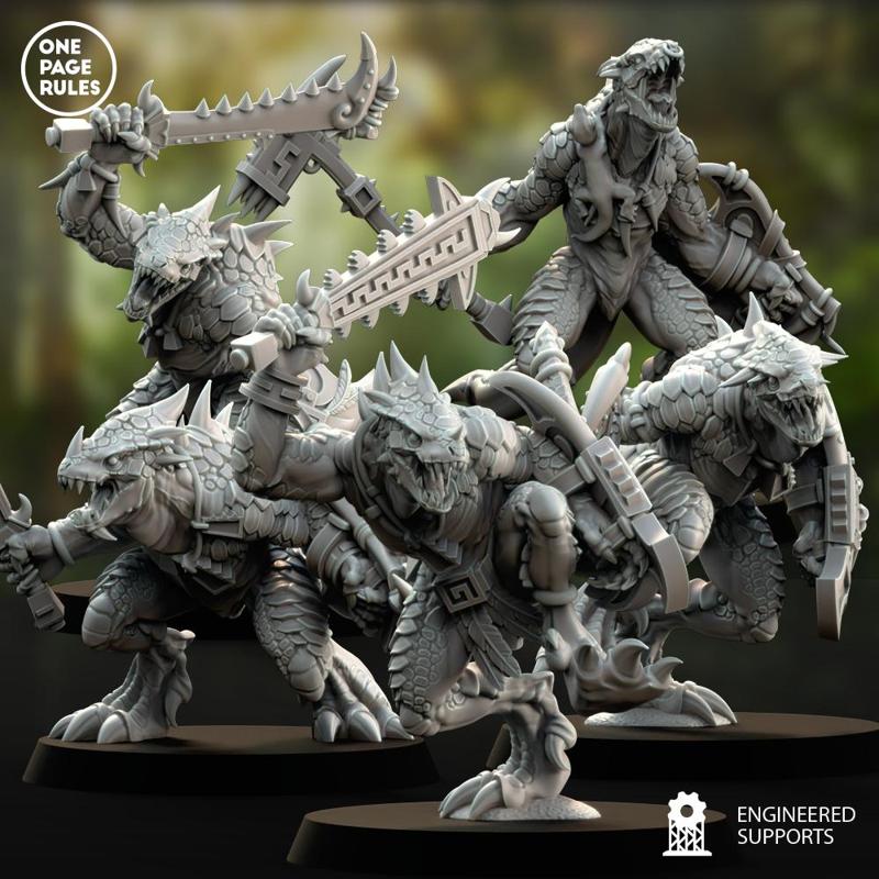 Saurian Warriors - Saurians