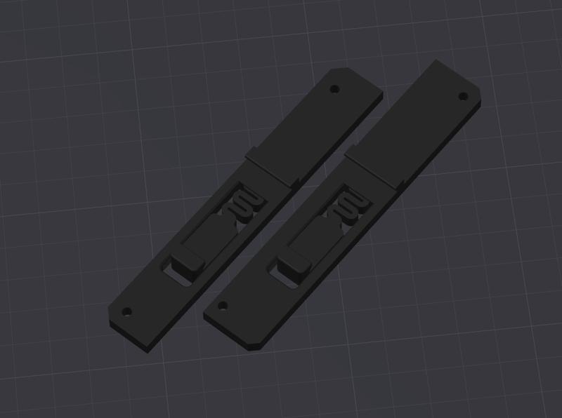 BTT Manta M8P v2.0 Low Profile Din Mount asymmetrical