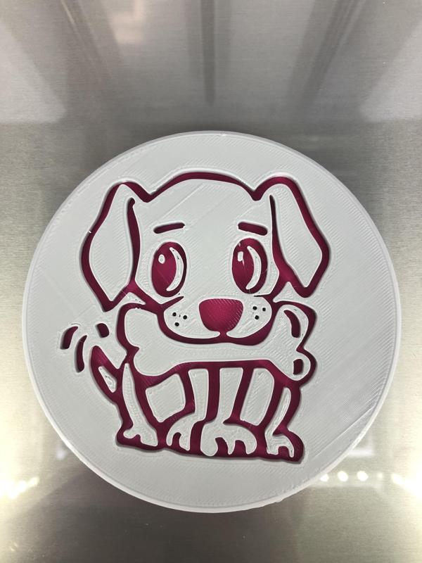 Puppy drinkcoaster