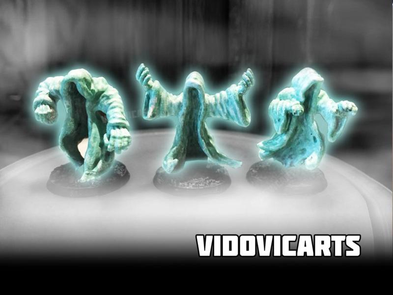 Undead Ghostly Wraiths