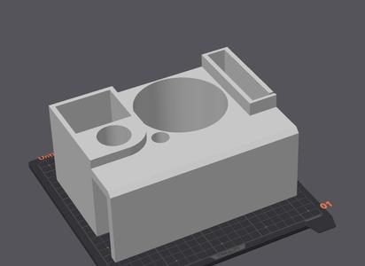 Bedside Clamp Storage