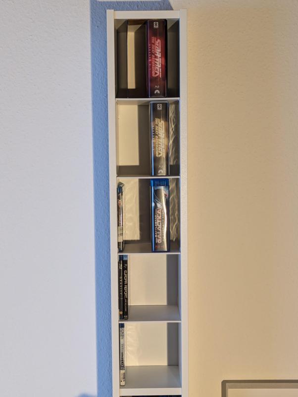 IKEA Gnedby improvement for Blu-Rays - holds 25% more now!