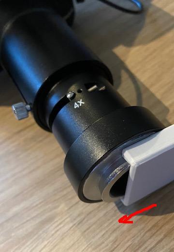 Cap for Bresser SRL camera adapter for Science series