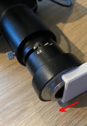 Cap for Bresser SRL camera adapter for Science series