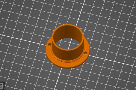 Diver spool - guide lock part (higher tolerances + additional holes)