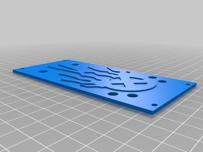 Static-X Eurorack 130mm 12HP Panel.