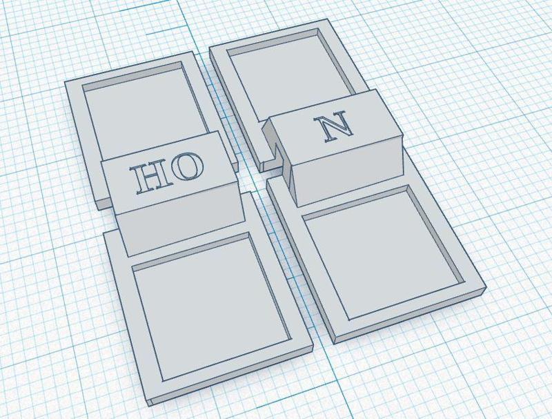Walthers Roundhouse LED mount (N scale & HO Scale)