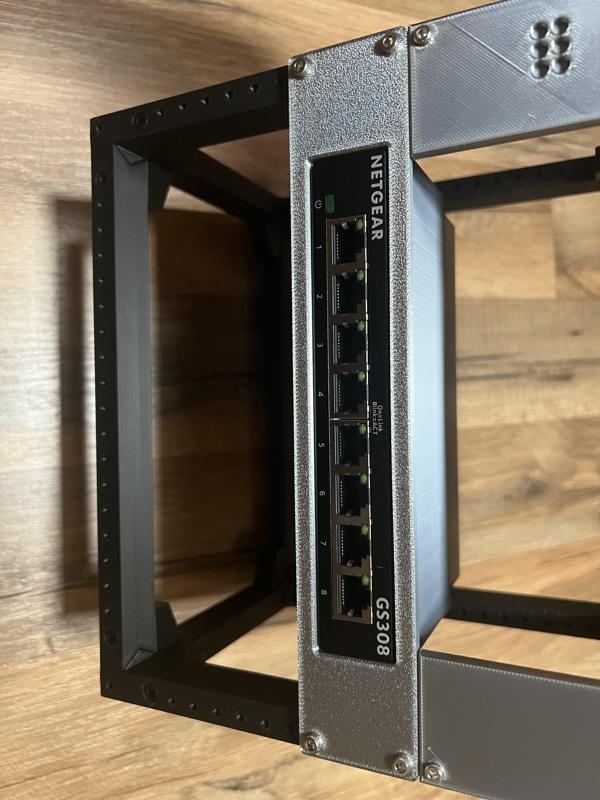 Netgear GS308E Single Piece Mount