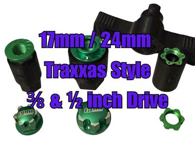 17mm & 24mm Wheel Hex Sockets / Wrench for Traxxas