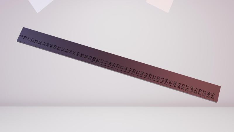 Simple ruler