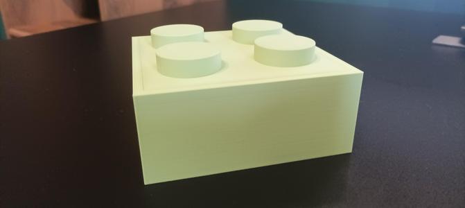 Lego Block with secret storage