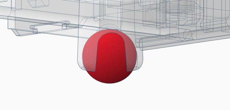 XRP Caster ( 1" / 25.4mm )