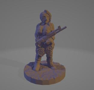 Stockless Sally, Wasteland Amazon