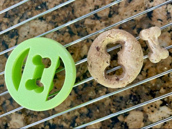 Two-in-one dog bone cookie cutter