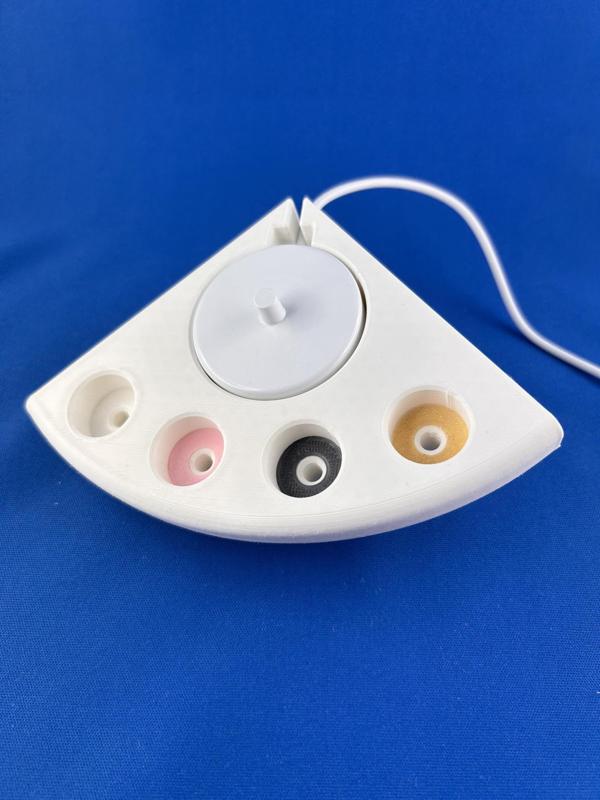 Phillips Sonicare holder for charger and brush