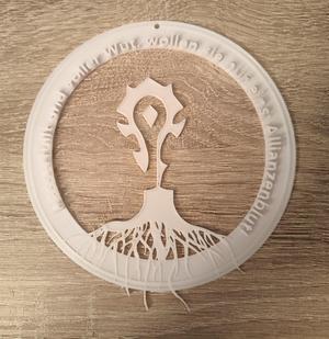 WoW - "For The Horde!" Wandbild