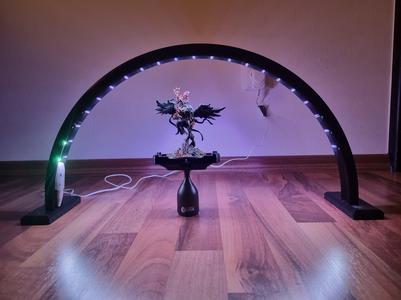 Model Paint Table LED Lamp