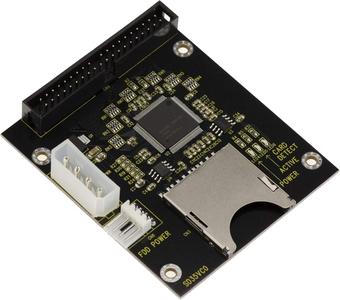 Caja para zócalo de disquetera para adaptador SD-IDE